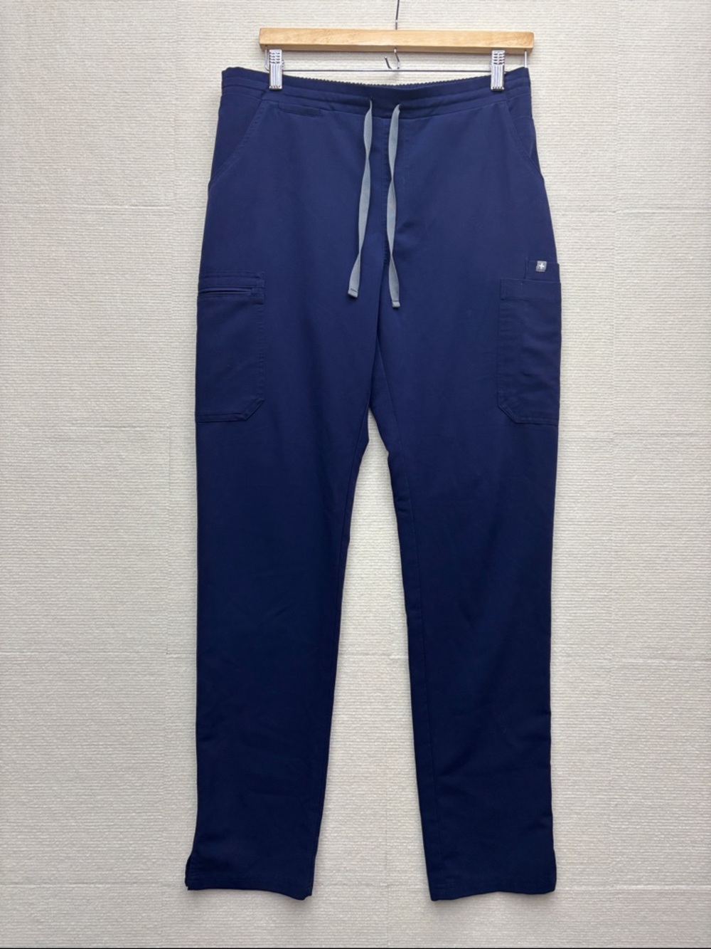 Figs Men's Navy Drawstring Cargo Pants m/t medium tall